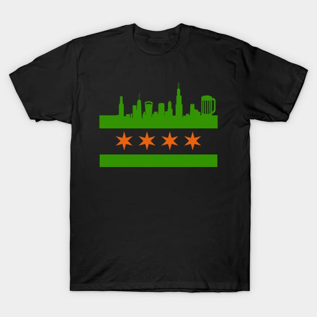 SKYLINE DRINKS T-Shirt by WHOartedLA